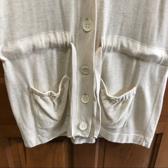 LOFT Short Sleeved Tie Waist Cardigan - Picture 3 of 7